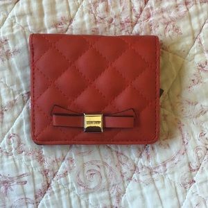 NWT Nine West wallet red